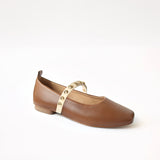 Caramel Ballet Swap Golden Studs Cream