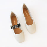 Off White Ballet Swap Buckle Black