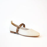 Off White Ballet Swap Snake Fivela Brown