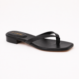 Black Leather Sandal (Flip Flop) or thongs