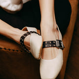 Off White Ballet Swap Buckle Black