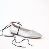 Silver Ballet + Gladiator Strap