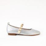 Silver - Golden Studs Cream Middle