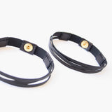 Triple Studs Black